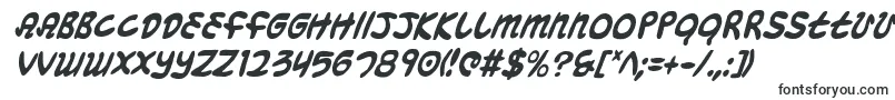 MagicBeansCondensedItalic-fontti – Fontit ohjelmille, sovelluksille, käyttöjärjestelmille