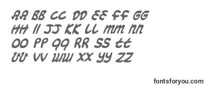 MagicBeansCondensedItalic Font