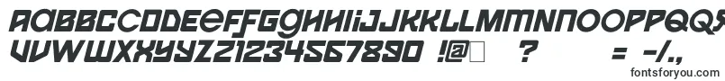 Spaceport1i-fontti – brändifontit