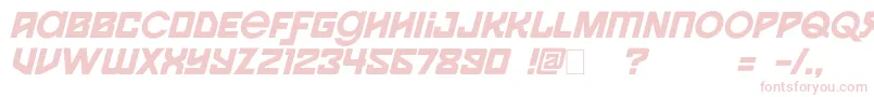 Spaceport1i Font – Pink Fonts