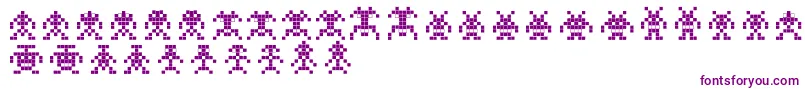 Lisätietoja BinarysoldiersIii-fontista BinarysoldiersIii-fontti – violetit fontit