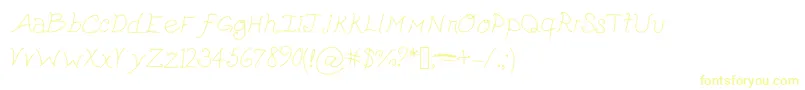 Cutepickle Font – Yellow Fonts