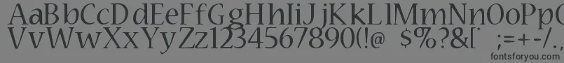 Шрифт Technomage – чёрные шрифты на сером фоне