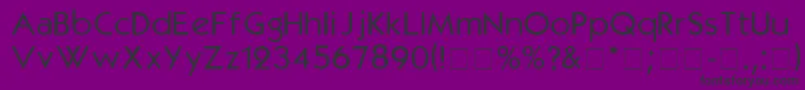 KabelmediumDgA Font – Black Fonts on Purple Background