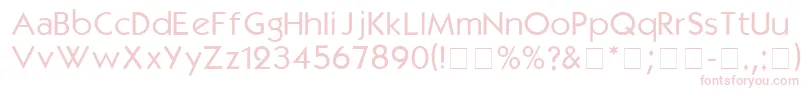 KabelmediumDgA Font – Pink Fonts on White Background