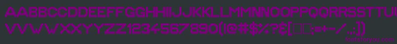 GoldenAge Font – Purple Fonts on Black Background