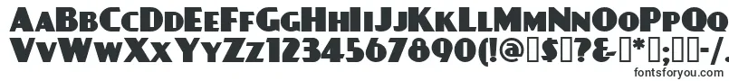 Шрифт Dayposterblack – вертикальные шрифты