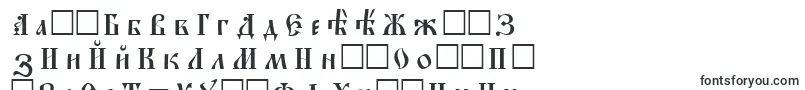 フォントPochaevskIeucsSpacedout – タタール文字