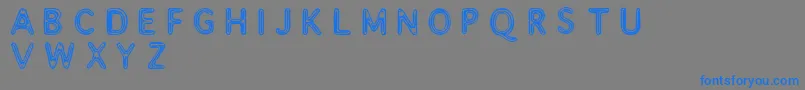 More about Assimilate Font Assimilate Font – Blue Fonts on Gray Background