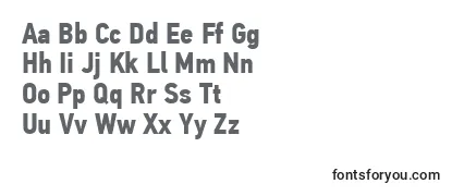 PfdintextcondproBold-fontti