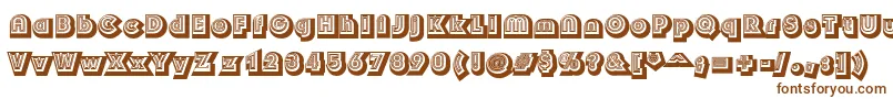 Soul Font – Brown Fonts on White Background