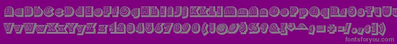 Soul Font – Gray Fonts on Purple Background