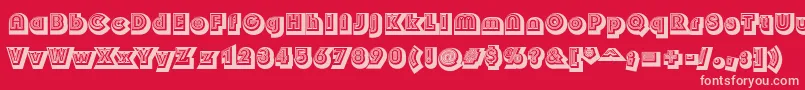 Подробнее о шрифте Soul Шрифт Soul – розовые шрифты на красном фоне
