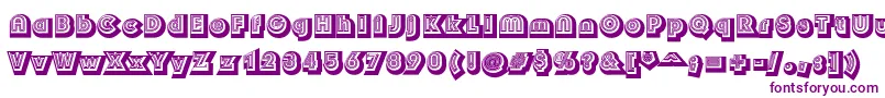 Soul Font – Purple Fonts on White Background