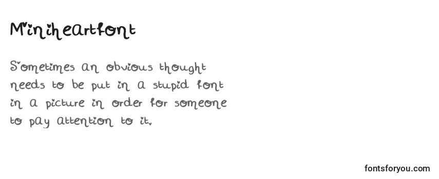 Miniheartfont Font