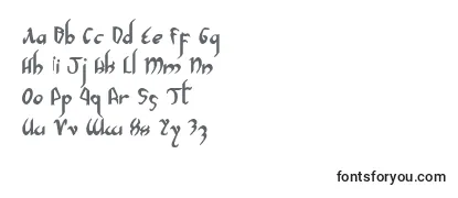 Schriftart Xaphan2b