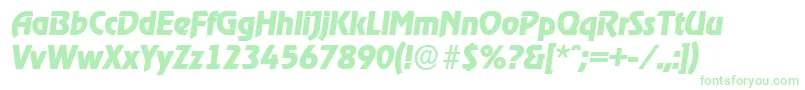 OnstageserialXboldItalic Font – Green Fonts