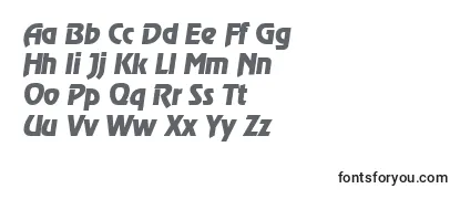 OnstageserialXboldItalic-fontti
