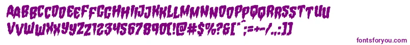 Hemogoblinstagrotal-fontti – violetit fontit