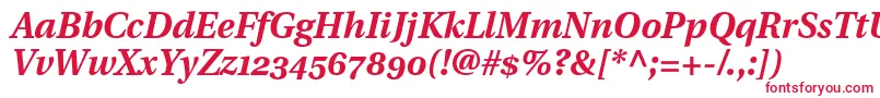 UtopiaBoldItalicWithOldstyleFigures Font – Red Fonts