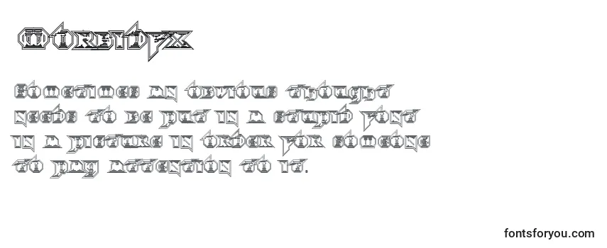 Morbidfx Font