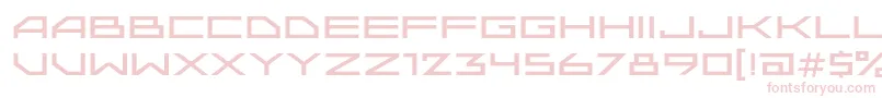 Upadokc Font – Pink Fonts on White Background
