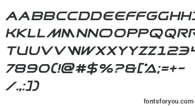 Prometheanboldital font – round Fonts