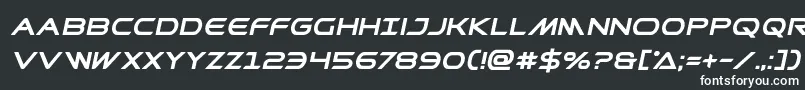 Шрифт Prometheanboldital – белые шрифты