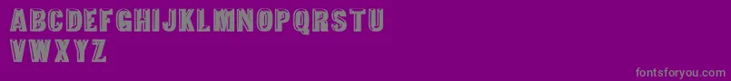 TejaratchiBold Font – Gray Fonts on Purple Background