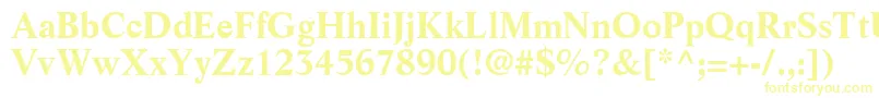 ResourceSsiBold Font – Yellow Fonts