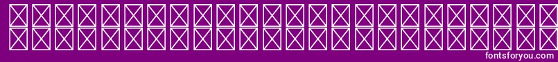 Police RyotextstdLight – polices blanches sur fond violet
