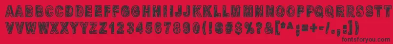 More about MandelioDiPaedre Font MandelioDiPaedre Font – Black Fonts on Red Background