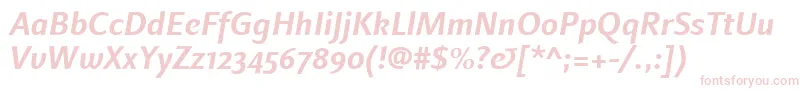 LinotypefinneganosfBolditalic Font – Pink Fonts