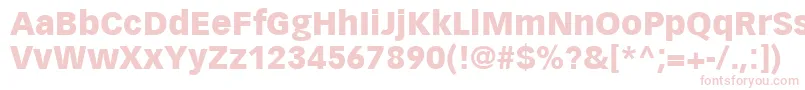 VectoraLt95Black Font – Pink Fonts