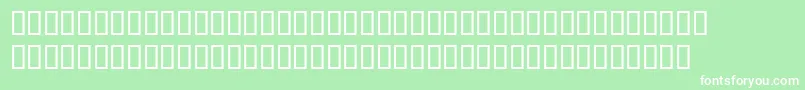 PerpetuaExpertItalic Font – White Fonts on Green Background