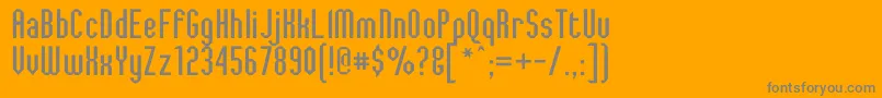 Weitere Informationen zur JaggedDreams-Schriftart JaggedDreams-Schriftart – Graue Schriften auf orangefarbenem Hintergrund