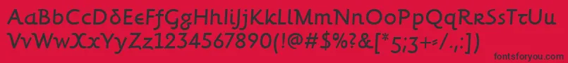 Más sobre la fuente ForkbearditcTt fuente ForkbearditcTt – Fuentes Negras Sobre Fondo Rojo