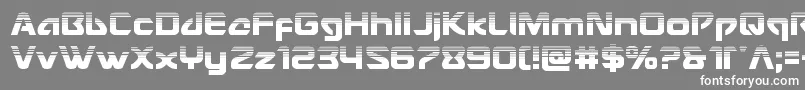 フォントUsangelhalf – 灰色の背景に白い文字