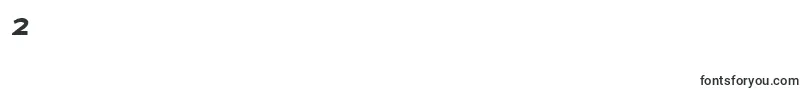 フォントBaseninesmallcapsItalic – フォント数字2