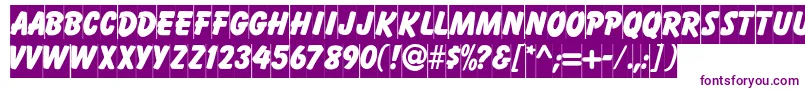 SanasoftBazookaCameo.Kz Font – Purple Fonts