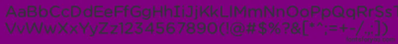 Chamsbold Font – Black Fonts on Purple Background