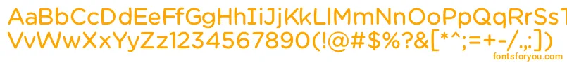 Chamsbold Font – Orange Fonts on White Background