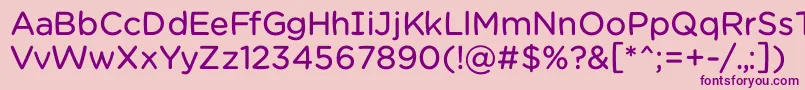 Chamsbold Font – Purple Fonts on Pink Background