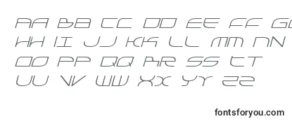 GalgaItalic Font