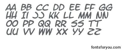 LetteromaticItalic Font