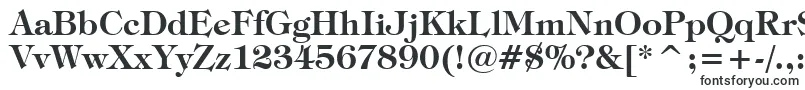 Шрифт TiffanyDemiBt – бесплатные шрифты