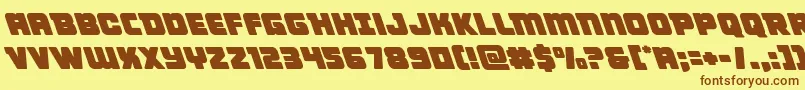 More about Victorycomicsleft Font Victorycomicsleft Font – Brown Fonts on Yellow Background