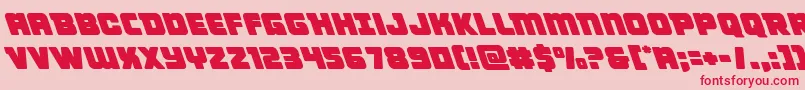 En savoir plus sur la police Victorycomicsleft Police Victorycomicsleft – polices rouges sur fond rose