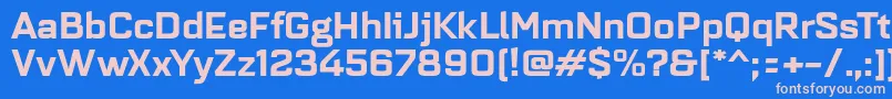 Más sobre la fuente Quarcaextbold fuente Quarcaextbold – Fuentes Rosadas Sobre Fondo Azul