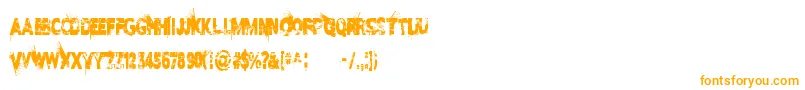 ILoveDisasterDemo Font – Orange Fonts
